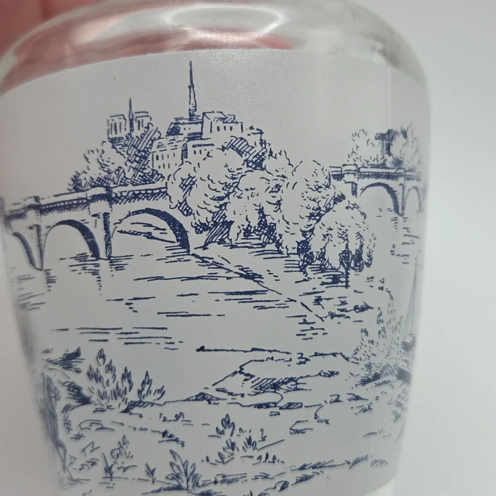 Verrerie Cristallerie D' Arques French decanter 1960's Vintage
